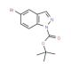 tert-Butyl 5-bromo-1H-indazole-1-carboxylate (CAS 651780-02-8) - chemical structure image