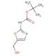 tert-Butyl [5-(hydroxymethyl)-1,3-oxazol-2-yl]-carbamate (CAS 1142202-22-9) - chemical structure image