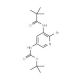 tert-Butyl 6-bromo-5-pivalamidopyridin-3-ylcarbamate - chemical structure image