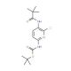 tert-Butyl 6-chloro-5-pivalamidopyridin-2-ylcarbamate - chemical structure image