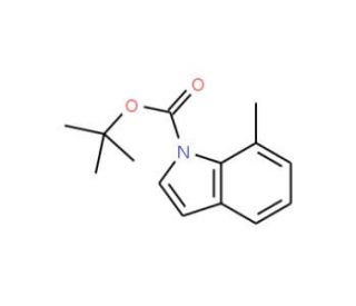 tert-Butyl 7-methyl-1H-indole-1-carboxylate (CAS 442910-62-5) - chemical structure image