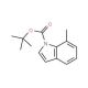 tert-Butyl 7-methyl-1H-indole-1-carboxylate (CAS 442910-62-5) - chemical structure image