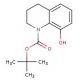tert-butyl 8-hydroxy-1,2,3,4-tetrahydroquinoline-1-carboxylate (CAS 676255-10-0) - chemical structure image