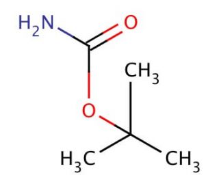 tert-Butyl carbamate (CAS 4248-19-5) - chemical structure image