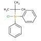 tert-Butyl(chloro)diphenylsilane (CAS 58479-61-1) - chemical structure image