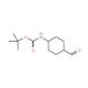 tert-Butyl cis-4-formylcyclohexylcarbamate (CAS 181308-56-5) - chemical structure image