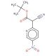 Tert-butyl cyano(5-nitropyridin-2-yl)acetate (CAS 914223-27-1) - chemical structure image