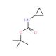 tert-Butyl Cyclopropylcarbamate (CAS 132844-48-5) - chemical structure image