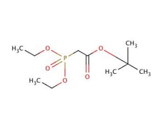 tert-Butyl diethylphosphonoacetate (CAS 27784-76-5) - chemical structure image