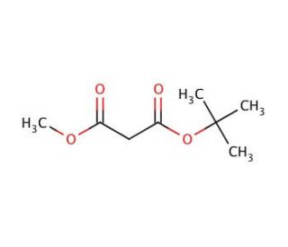 tert-Butyl methyl malonate (CAS 42726-73-8) - chemical structure image