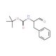 tert-Butyl N-(1-benzyl-2-oxoethyl)carbamate (CAS 98818-36-1) - chemical structure image