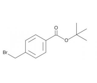 tert-butyl p-(bromomethyl) Benzoate (CAS 108052-76-2) - chemical structure image