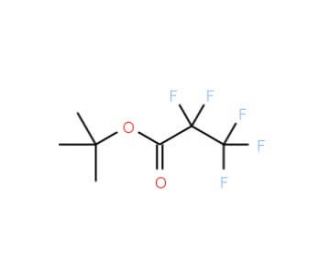 tert-Butyl pentafluoropropionate (CAS 55258-28-1) - chemical structure image