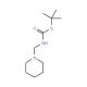 tert-butyl (piperidin-1-ylmethyl)carbamate - chemical structure image