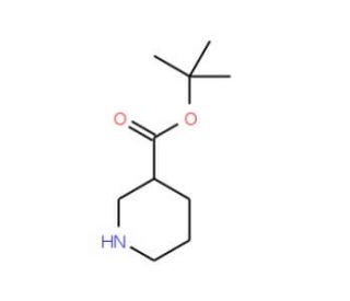 tert-Butyl piperidine-3-carboxylate (CAS 301180-05-2) - chemical structure image