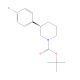 tert-Butyl (R)-3-(4-bromophenyl)piperidine-1-carboxylate (CAS 2244064-26-2) - chemical structure image