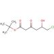 tert-Butyl (S)-6-chloro-5-hydroxy-3-oxohexanoate (CAS 154026-92-3) - chemical structure image