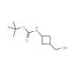tert-Butyl trans-3-hydroxymethylcyclobutylcarbamate (CAS 167081-37-0) - chemical structure image