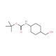 tert-Butyl trans-(4-hydroxymethyl)cyclohexylcarbamate (CAS 239074-29-4) - chemical structure image