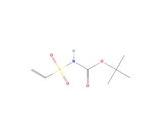 tert-Butyl Vinylsulfonylcarbamate (CAS 452341-63-8) - chemical structure image