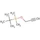 tert-Butyldimethyl(2-propynyloxy)silane (CAS 76782-82-6) - chemical structure image