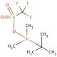 tert-Butyldimethylsilyl trifluoromethanesulfonate (CAS 69739-34-0) - chemical structure image