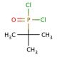 tert-Butylphosphonic dichloride (CAS 4707-95-3) - chemical structure image