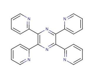 Tetra-2-pyridinylpyrazine (CAS 25005-97-4) - chemical structure image
