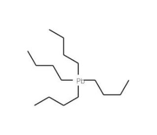Tetra-n-butyllead (CAS 1920-90-7) - chemical structure image