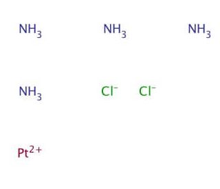 Tetraammineplatinum(II) chloride solution (CAS 13933-32-9) - chemical structure image
