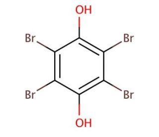 Tetrabromohydroquinone (CAS 2641-89-6) - chemical structure image