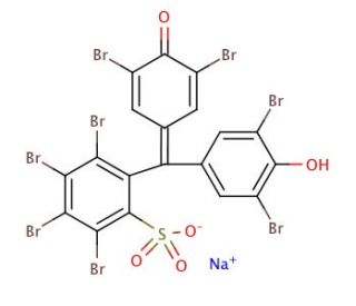 Tetrabromophenol blue sodium salt (CAS 108321-10-4) - chemical structure image