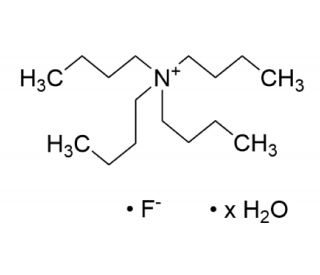 Tetrabutylammonium Fluoride Hydrate (CAS 22206-57-1) - chemical structure image