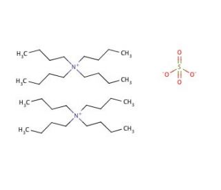 Tetrabutylammonium sulfate solution (CAS 2472-88-0) - chemical structure image