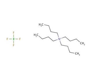 Tetrabutylammonium tetrafluoroborate (CAS 429-42-5) - chemical structure image