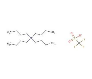 Tetrabutylammonium trifluoromethanesulfonate (CAS 35895-70-6) - chemical structure image