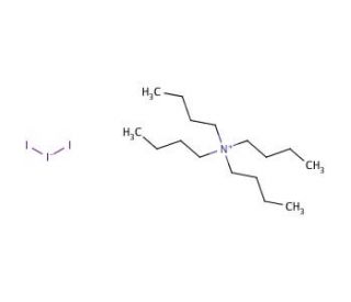 Tetrabutylammonium triiodide (CAS 13311-45-0) - chemical structure image