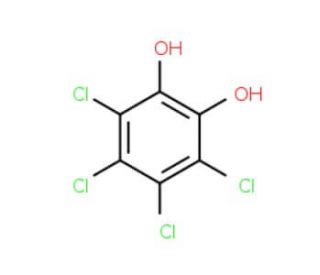 Tetrachlorocatechol (CAS 1198-55-6) - chemical structure image