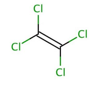 Tetrachloroethylene (CAS 127-18-4) - chemical structure image
