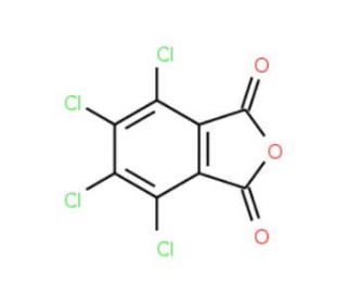 Tetrachlorophthalic anhydride (CAS 117-08-8) - chemical structure image