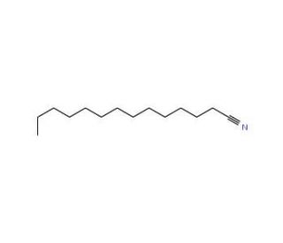 Tetradecanonitrile (CAS 629-63-0) - chemical structure image