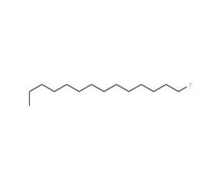 Tetradecyl fluoride (CAS 73180-09-3) - chemical structure image
