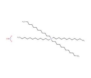 Tetradodecylammonium nitrate (CAS 63893-35-6) - chemical structure image