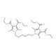 Tetraethyl 1,1′-hexamethylenebis(2,5-dimethyl-1H-pyrrole-3,4-dicarboxylate) (CAS 131970-79-1) - chemical structure image