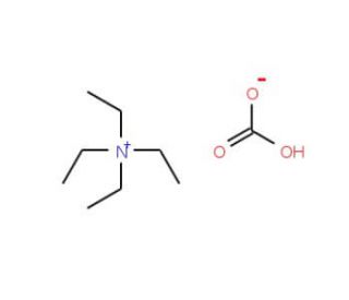 Tetraethylammonium bicarbonate (CAS 17351-61-0) - chemical structure image