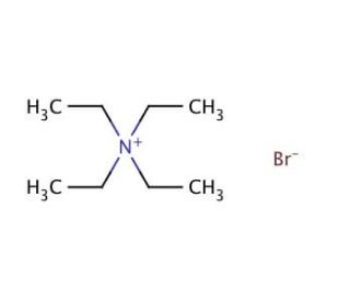Tetraethylammonium bromide (CAS 71-91-0) - chemical structure image