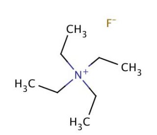 Tetraethylammonium fluoride dihydrate (CAS 665-46-3) - chemical structure image