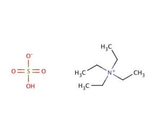 Tetraethylammonium hydrogen sulfate (CAS 16873-13-5) - chemical structure image