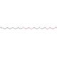Tetraethylene glycol monooctyl ether (CAS 19327-39-0) - chemical structure image