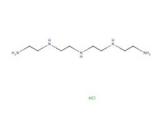 Tetraethylenepentamine pentahydrochloride (CAS 4961-41-5) - chemical structure image